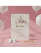 Faire-part de baptême
